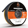 Heat Shrink Tubing 3/8" 9.5mm 2:1 Industrial Shrink Tube 164Ft - size: 3/8" (9.5mm) 164 Feet