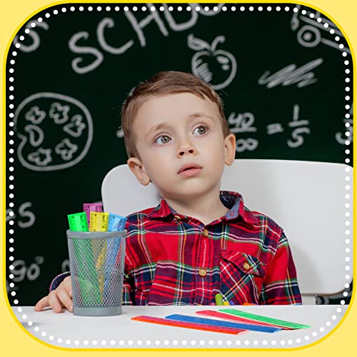 Teling 192 Pack Rulers Bulk for Classroom,Kids School Supplies,6 Inch - size: 6 Inch