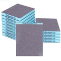 12 Pack Sanding Sponge, Washable and Reusable Sanding Blocks 120 Grit Wet Dry Sand Paper for Wood Drywall Metal Furniture - size: 120 Grits