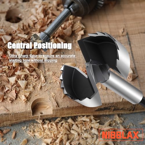 2-1/2" Forstner Bit Wood 2-1/2 Inch Dia. Drill Bit Woodworking - size: 2-1/2"