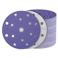 50Pcs 6 Inch Sanding Discs 80 Grit, Hook and Loop Orbital Sandpaper - style: 80Grit-50Pcs