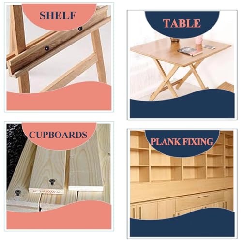 M6 x 1" Hex Drive Socket Cap Bolts Screws Kit,ALLOYPRO 30-Sets Binding Post Screws Socket Cover Connecting Bolt Fixing Post Screw for Furniture Chair Crib Table Cabinets,M6x25mm - color: Silver, size: Silver-M6*25mm-30sets