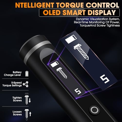 TanSon Mini Electric Screwdriver, Cordless Small Precision Screwdriver Set - color: 50 Black