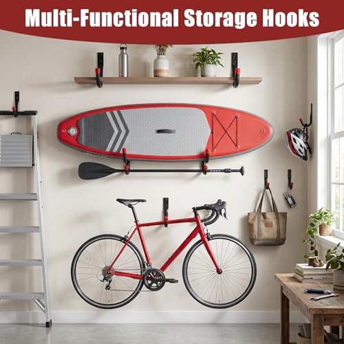 24 Pcs Heavy Duty Garage Hooks 3.5" Iron Utility Hook for Garage Wall Mount
