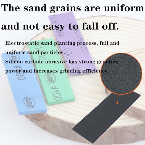 3mm Sanding Sponge 15Pc 800-2000 Grit Wet Dry for Gundam Models 3D Printing PLA