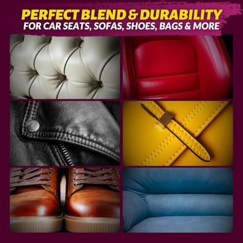 COCONIX Leather & Vinyl Repair Kit for Furniture, Car Seats, Sofas & Marine