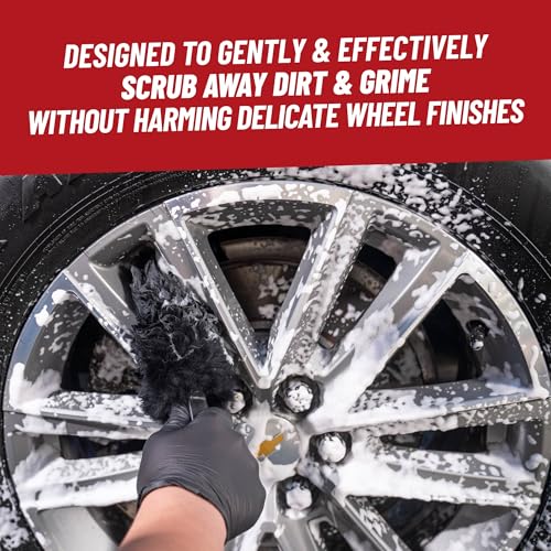 Chemical Guys, Gerbil Wheel & Rim Brush, Soft Natural Bristles, for Tires - size: 1 Count (Pack of 1)