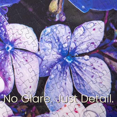 Dew Kissed Hydrangea, Premium 1000 Piece Jigsaw Puzzle for Adults, Glare-Free, Soft-Touch Puzzles, Made in USA, Puzzle Lovers Gift Ideas, 26.6" x 19.25" - color: Dew Kissed Hydrangea