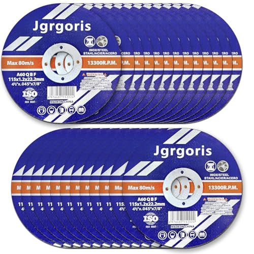4 1/2 Cut Off Wheels,150 Pack Angle Grinder Cutting Wheel, 7/8" Arbor, DIY