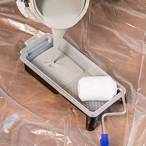 PD 4 Inch Paint Tray Liners, 10-Pack, Disposable, White Plastic - color: Liner (White) – 10 Pack, size: 4-inch