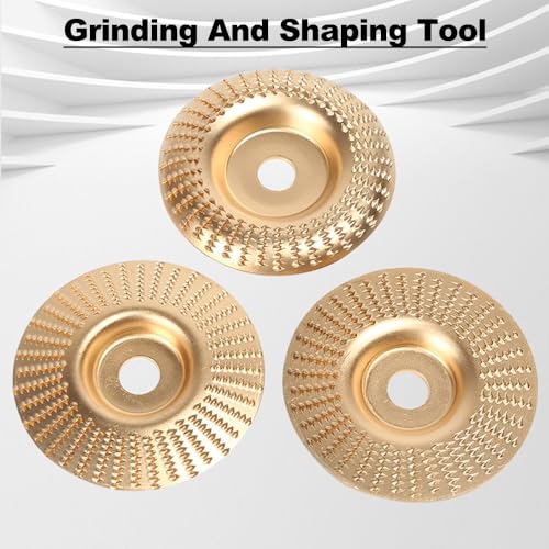 Wood Carving Disc, Accuracy Cutting, Shaping and Sanding, for Professional and DIY Woodworkers (3Pcs Bevel Type) - style: 3Pcs Bevel Type