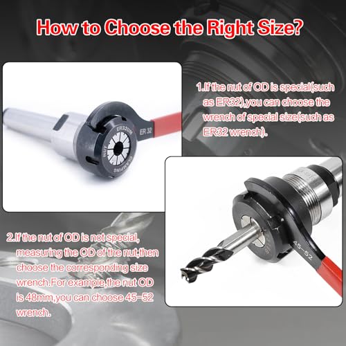 6pcs Coilover Spanner Wrench Set, C-Shape Shock Spanner Hook Wrench Tools - color: 6pcs