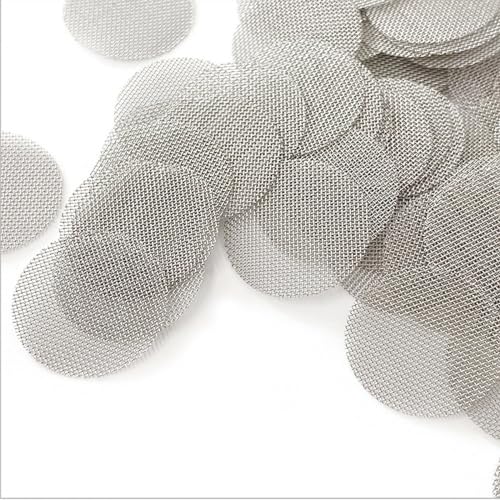 100 PCS 5/8 Inch (.625"/15.88mm) 304 Stainless Steel Faucet Screen Replacement, Faucet Aerator Screens,Faucet Aerator