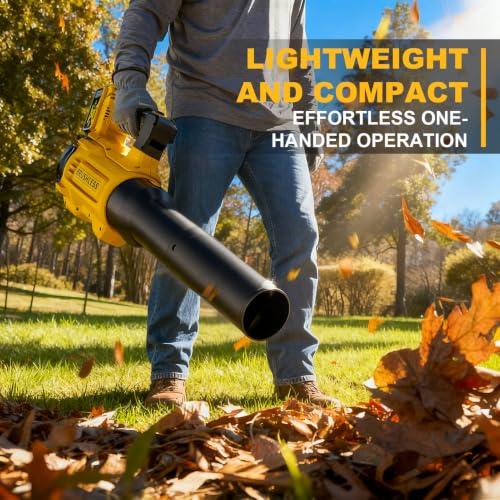 600CFM Brushless Leaf Blower Compatible with DeWALT 20V, Bare Tool