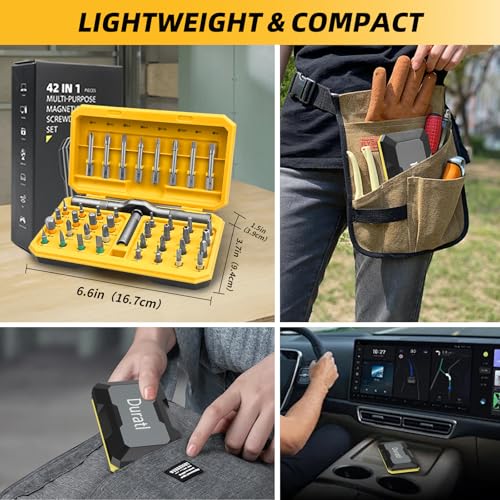 42 in 1 Magnetic Screwdriver, Multi Bit Ratchet Screwdriver Set