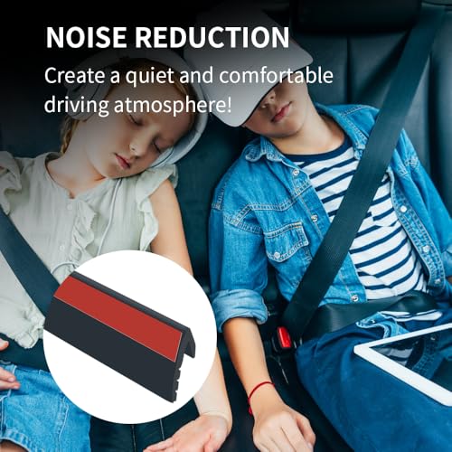 13Ft V-Shape Car Window Weather Stripping with Adhesive Backing