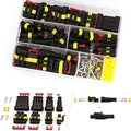 MUYI 1/2/3/4 Pin Electrical Connector Kit for 20-16AWG Wire (384PCS) - style: 1-4pin connector(384 pcs)