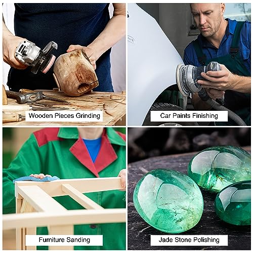 uxcell 40pcs 3 Inch Sanding Sponge Set 1500 Grit 3000 Grit Hook and Loop Sanding Disc Wet/Dry Polishing for Car Wood Drywall Metal (20pcs of Each Grit) - size: 1500 Grit 3000 Grit