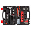 Tool Kit - 102 Heat-Treated Pieces with Carrying Case - Essential Steel Hand Tool and Basic Repair Set for Apartments, Dorm, Homeowners by Stalwart