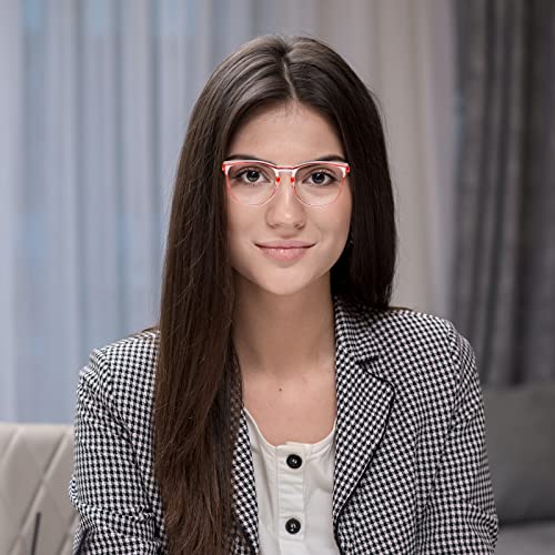 Safety Glasses for Men Women Nurses Anti Fog Stylish Fashion Comfortable Goggles with Side Shields Eye Protection for Adult - color: Light Pink