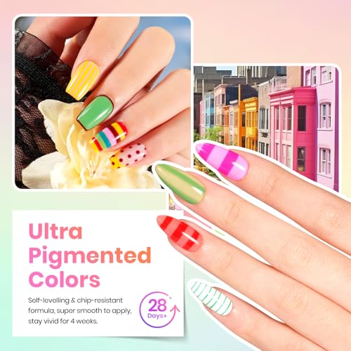 Beetles Fall Gel Polish Set, Color Rhythm Colleciton, 25 Colors Polish - color: Color Rhythm - 25 Colors
