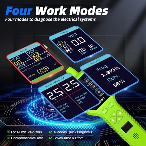 P100Pro Power Circuit Probe Tester, Automotive Relay Tester - color: P100Pro