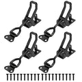 E-TING 4 Pack Adjustable Quick Release 397lbs load Toggle Latch for Cabinet - style: 4002（4pack）