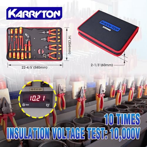 14PCS 1000V Insulated Electrician Tool Set