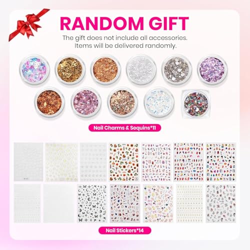 Beetles Gel Nail Polish Kit with U V Light - 32 Color 55 Pcs Gel Polish Set - color: Four Seasons Glow Pro - 32 Colors (55 Pcs)