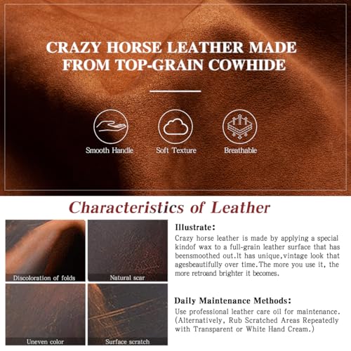 Genuine Leather Electrician Tool Pouch and Belt, Adjustable Leather Tool Belt with Multi-Pockets for Electricians, Brown - size: Small