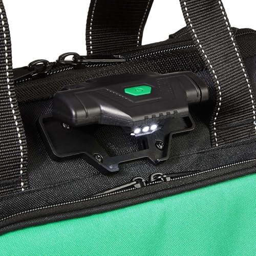 Amazon Basics Tool Sling Bag with Adjustable Padded Shoulder Strap, Sturdy Organized Storage, 40 Pockets, Black - size: Sling Bag