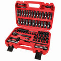 1/4" Impact Socket Set, 83 Pcs Wrench Set SAE(5/32-9/16 in) Metric (4-15mm) - size: 83-Piece 1/4" Drive Impact Socket Set