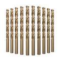 LU&MN M35 Jobber Drill Bits, 5/16", 10 Pcs - size: 5/16"