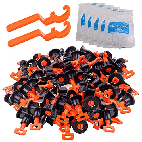 Tile Leveling System Kit with 100pcs Tile Leveler - size: 100pcs