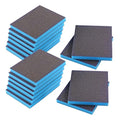 16Pcs 80 Grit Sanding Sponge, Jamiikury Sanding Blocks Washable and Reusable, Wet Dry Sandpaper Sponge for Wood Metal Furniture Paint and Drywall - size: 80 Grits
