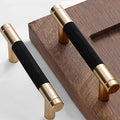 30 Pack 3 Inch 76 mm Knurled Cabinet Handles Cabinet Pulls Aluminum Handles Knurled Drawer Pulls Gold and Black Oxidation Finish with Diamond Pattern 4" Length (3" Hole Center) - color: Gold Black, size: 3 Inch