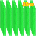 36 Pack 12" Clear Green Plastic Rulers, Back to School Measuring Supplies - color: Green