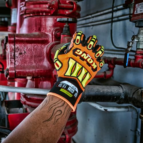 Ironclad KONG® PRO Glove, Orange - size: X-Small