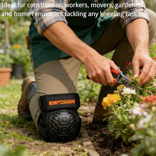 Professional Knee Pads for Work, Construction Gel Knee Pads