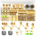 Picture Hanging Kit, 322Pcs All-in-One Picture Hanging Hardware
