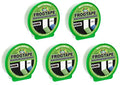 FrogTape Multi-Surface Painters Tape with PAINTBLOCK, 2 Inch Wide (1.88 in. x 60 Yds), Medium Adhesion, Green, 1 Roll (1358464) (Pack of 5) - size: 1.88 Yards Width x 60 Yards Length (Pack of 5)