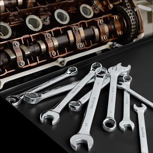 DURATECH 22mm Combination Wrench, Metric - size: 22 mm