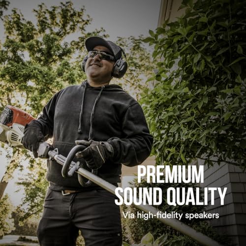 3M WorkTunes Connect + Solar Wireless Hearing Protector with Bluetooth