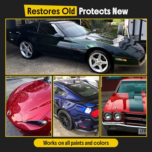 Carfidant Scratch and Swirl Remover - Car Scratch Remover for Vehicles Paint - Polishing Compound for Cars - Paint Restorer Kit with Pad, Microfiber and Drill Attachment - style: Scratch Remover Kit with Drill Attachment