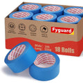 18Rolls Painters Tape 2 Inch Wide Bulk Blue Painters Tape for Wall Painting - size: 18rolls/2in（L)