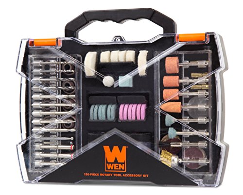 WEN 230151A 150-Piece Rotary Tool Accessory Kit with Carrying Case - size: 150 Pieces