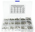 480Pcs #2-56#4-40#6-32 UNC Stainless Steel Phillips Pan Head Machine Screws Nuts Assortment Kit - size: #2-56,#4-40,#6-32