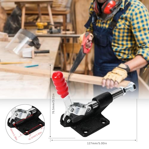 4-Pack, 304C Push Pull Toggle Clamp, 500 lb Holding Capacity - style: 304C,4PK