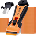 REXBETI Razor Blade Scraper Tool, Upgraded Windows, Glass Stovetop Scraper - style: Upgraded 1 Pack