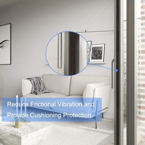 High Density Foam Tape,2 Inch Wide x 1/8 Inch Thick Door Insulation Tape,Adhesive Weather Stripping for Doors Window,Foam Seal Proofing Tape,33 Feet Long - size: 2"W x 1/8"T x 33FT